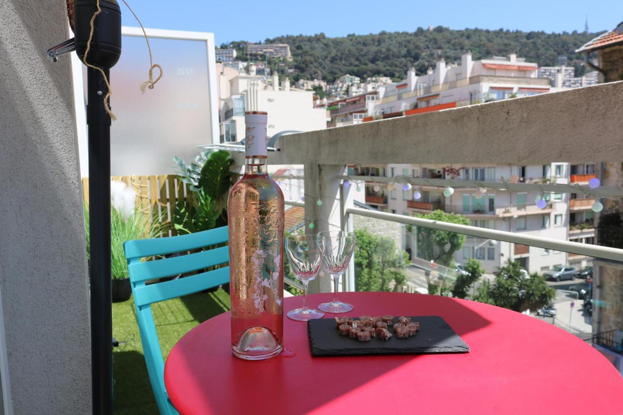 Charmant Studio Climatise Avec Terrasse Ensoleillee Ніцца Екстер'єр фото