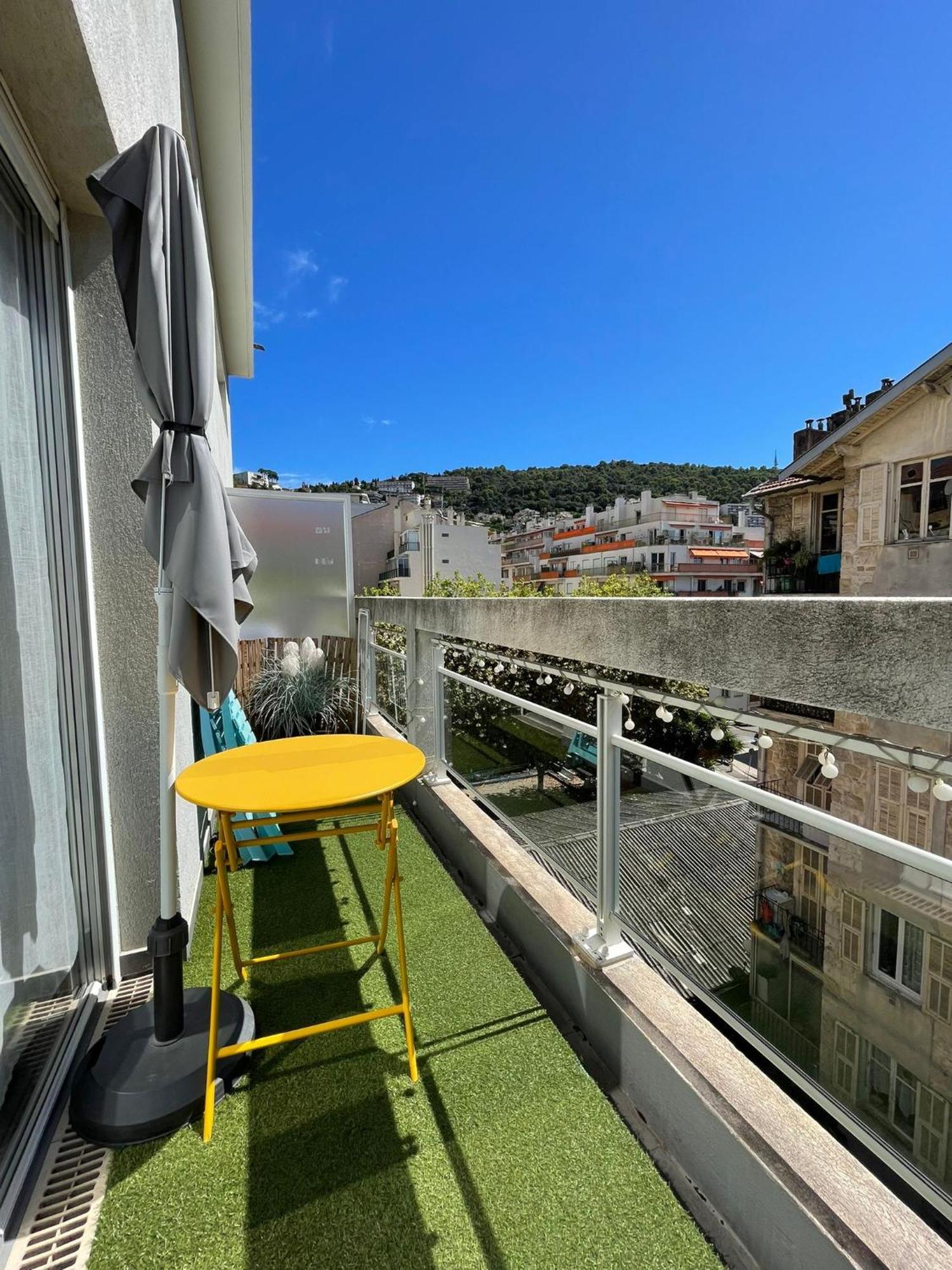 Charmant Studio Climatise Avec Terrasse Ensoleillee Ніцца Екстер'єр фото