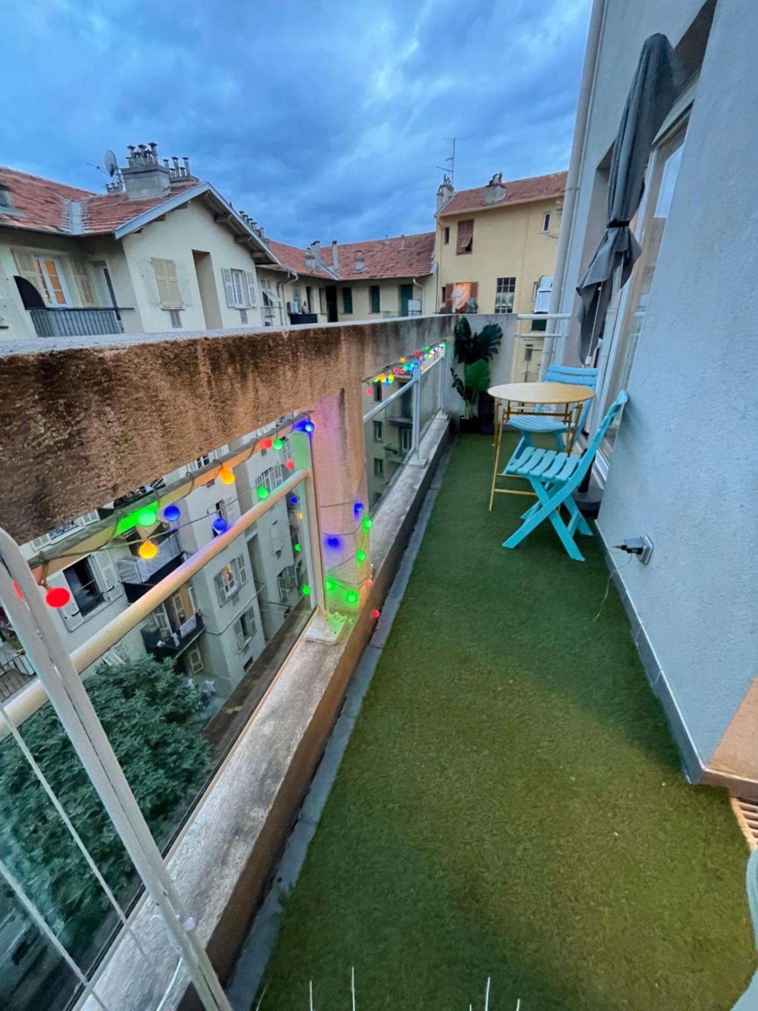 Charmant Studio Climatise Avec Terrasse Ensoleillee Ніцца Екстер'єр фото